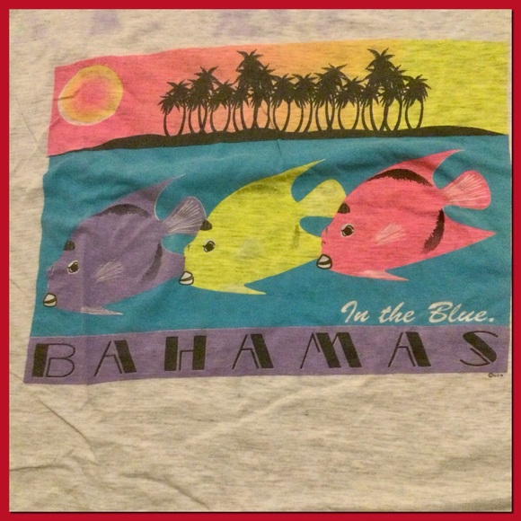 Other - Vtg Bahamas tshirt, sz L